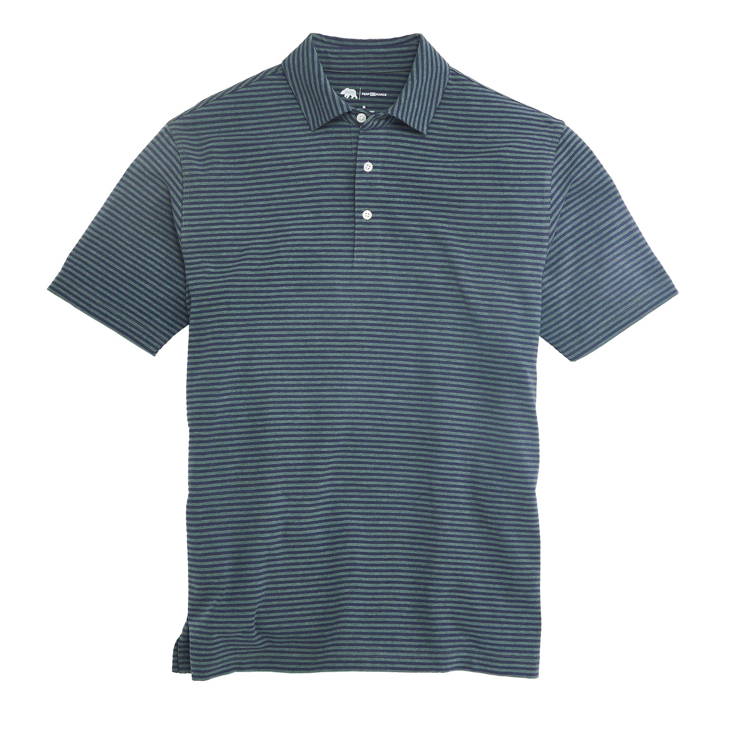 Row Stripe Icon Polo