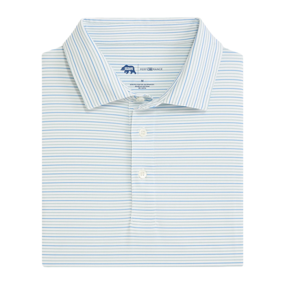 Driver Stripe Performance Polo - Surf