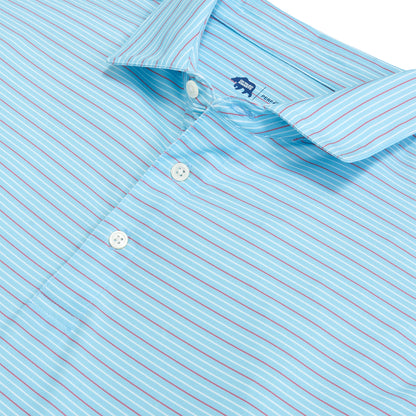 Driver Stripe Performance Polo - Skyride