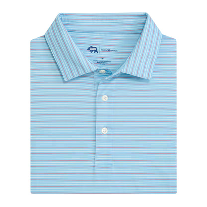 Driver Stripe Performance Polo - Skyride