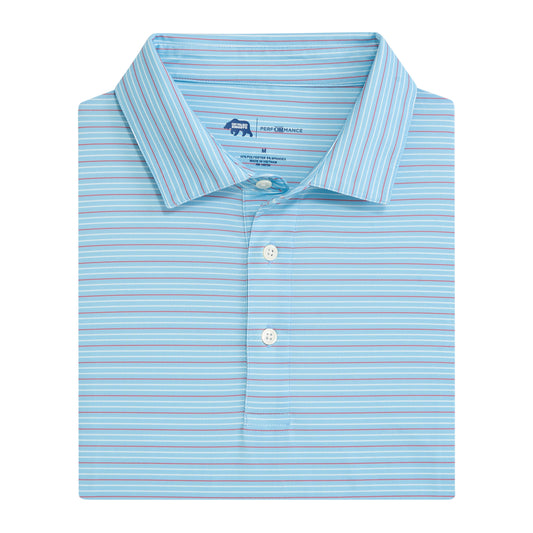 Driver Stripe Performance Polo - Skyride