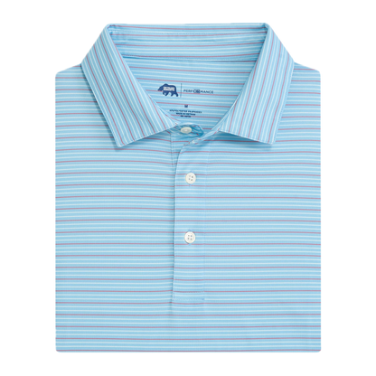 Driver Stripe Performance Polo - Skyride