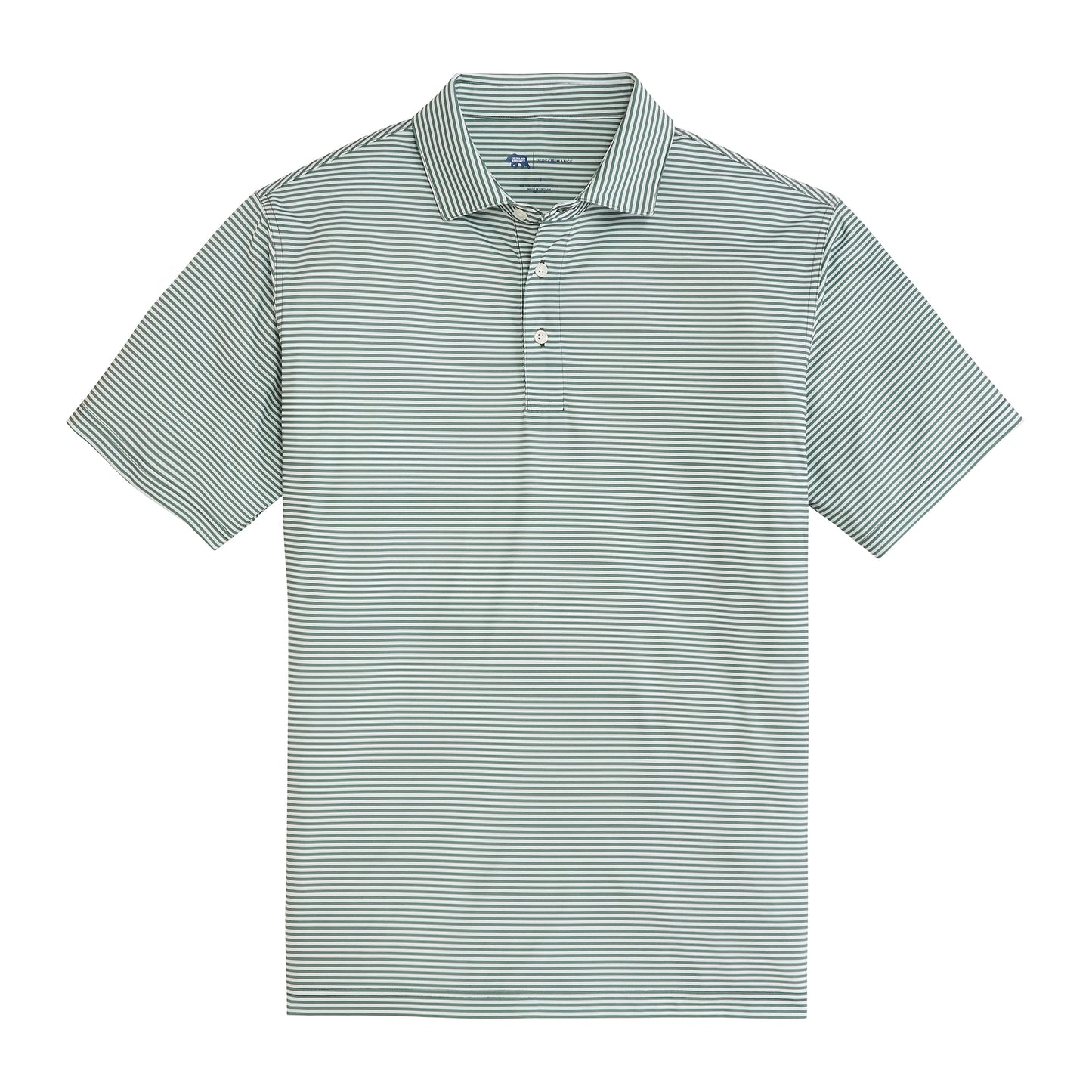 Echo Stripe Performance Polo - Ivy