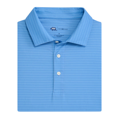 Atlantic Stripe Performance Polo - Skyride