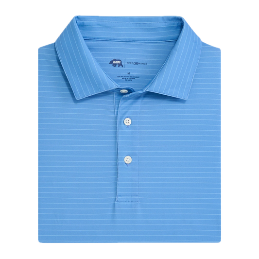 Atlantic Stripe Performance Polo - Skyride