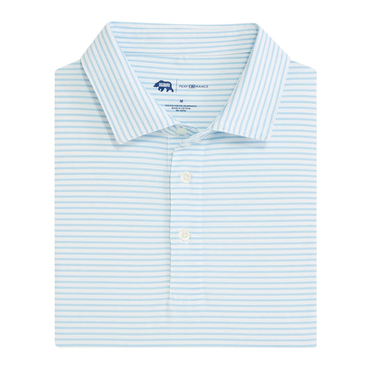 Tour Stripe Performance Pique Polo - Dutch Canal