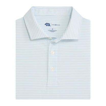 Tour Stripe Performance Pique Polo - Dutch Canal