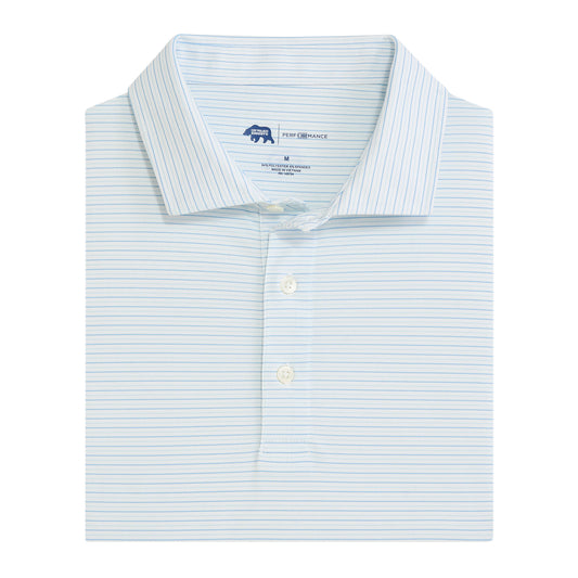 Tour Stripe Performance Pique Polo - Dutch Canal