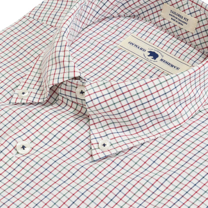 King Tailored Fit Performance Shirt - Brick Red
