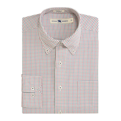 King Tailored Fit Performance Shirt - Brick Red