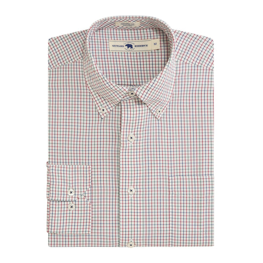 King Tailored Fit Performance Shirt - Brick Red