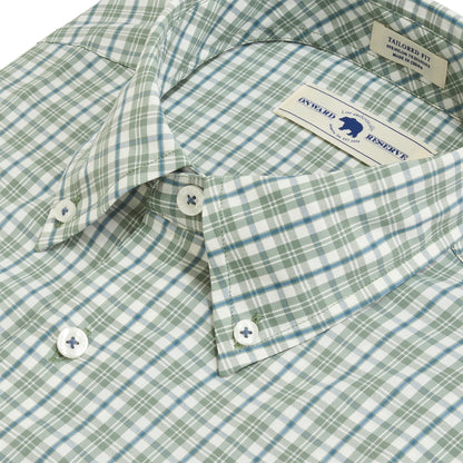 Market Tailored Fit Performance Shirt - Sea Spray