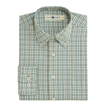 Market Tailored Fit Performance Shirt - Sea Spray