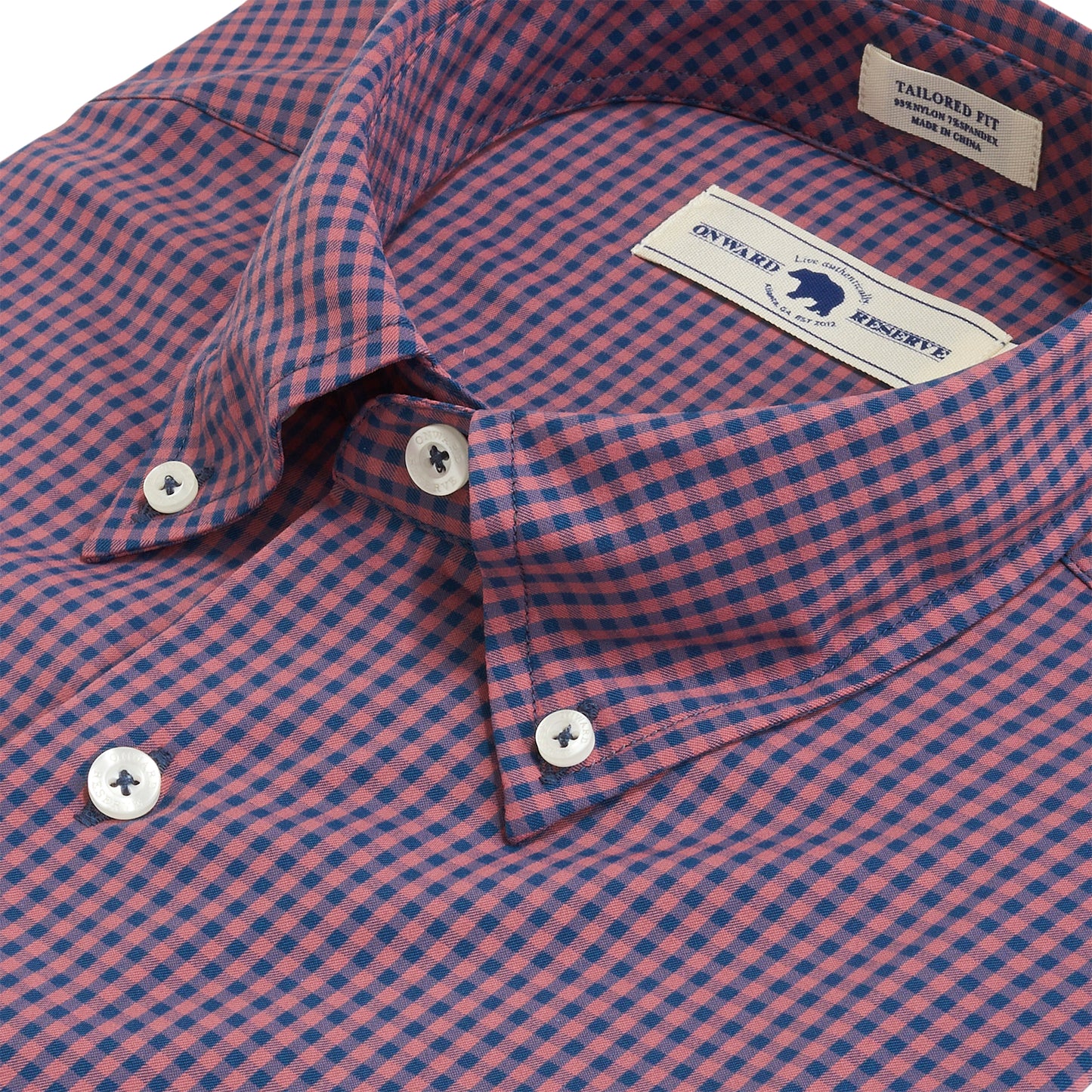 Folly Tailored Fit Performance Shirt - Withered Rose