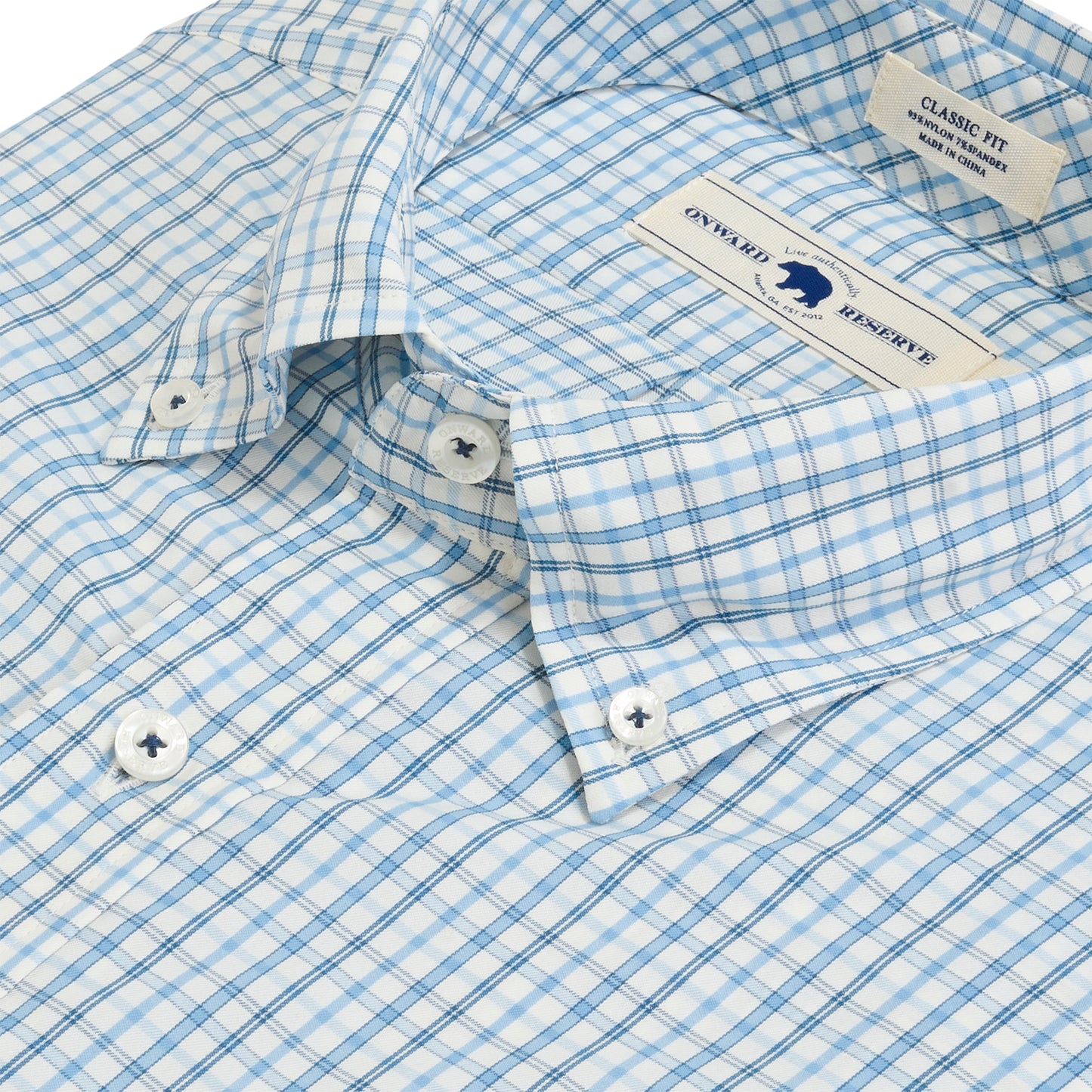 Broad Classic Fit Performance Shirt - Open Air