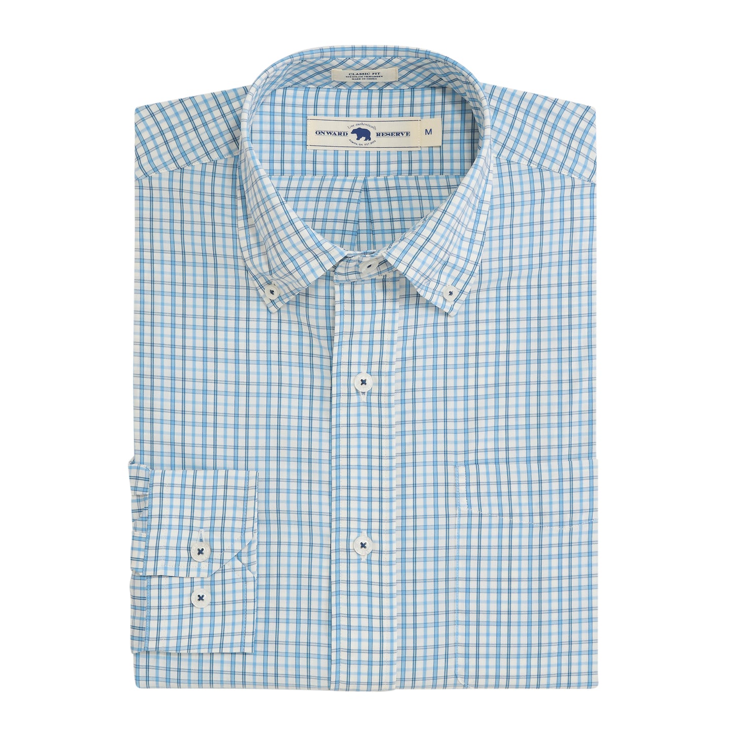 Broad Classic Fit Performance Shirt - Open Air