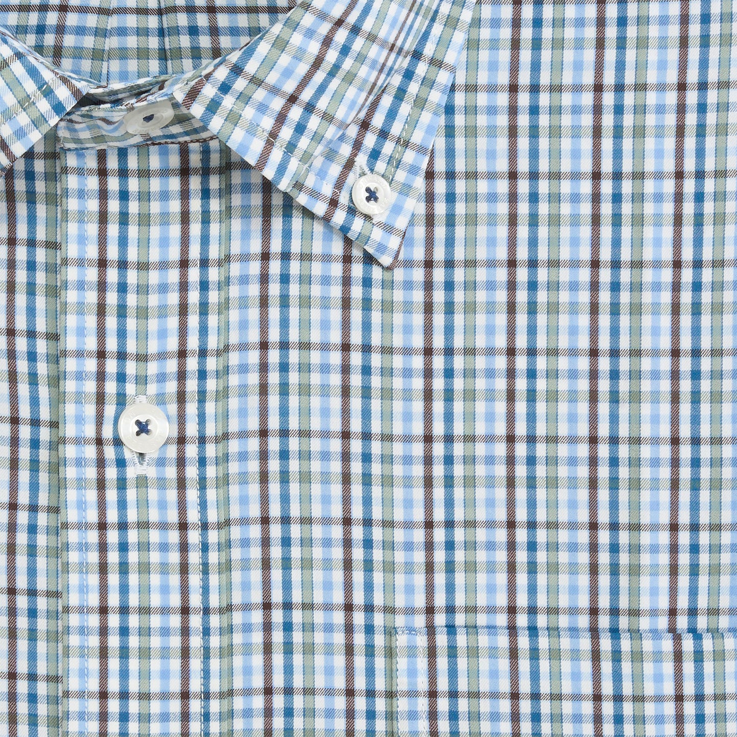 Dunlin Classic Fit Performance Shirt - Chocolate
