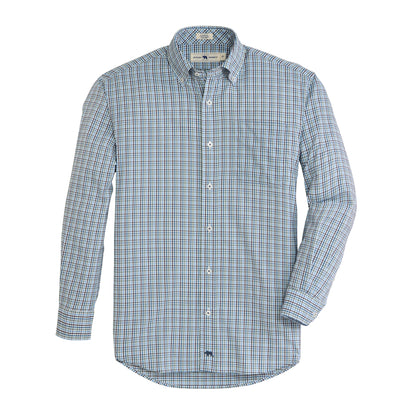 Dunlin Classic Fit Performance Shirt - Chocolate