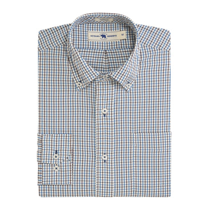 Queen Classic Fit Performance Shirt - Captains Blue