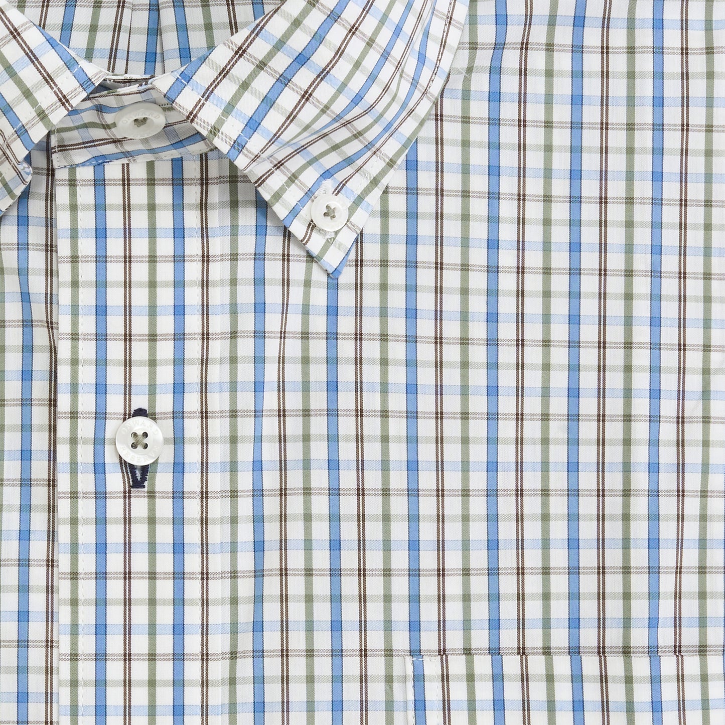 Rutledge Classic Fit Quad Shirt - Chocolate