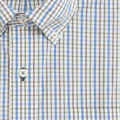 Rutledge Classic Fit Quad Shirt - Chocolate