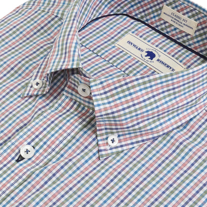 Huger Classic Fit Quad Shirt - Sea Spray