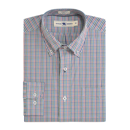 Huger Classic Fit Quad Shirt - Sea Spray
