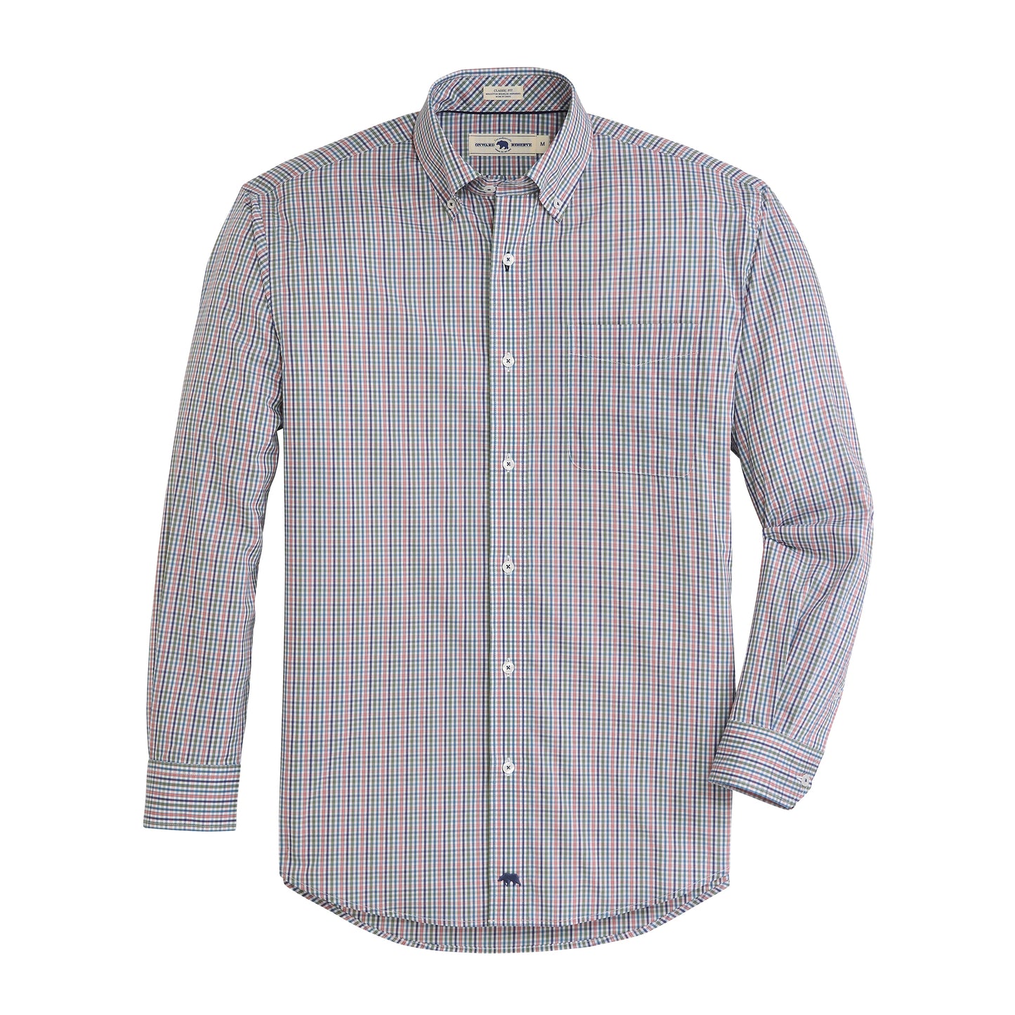 Huger Classic Fit Quad Shirt - Sea Spray