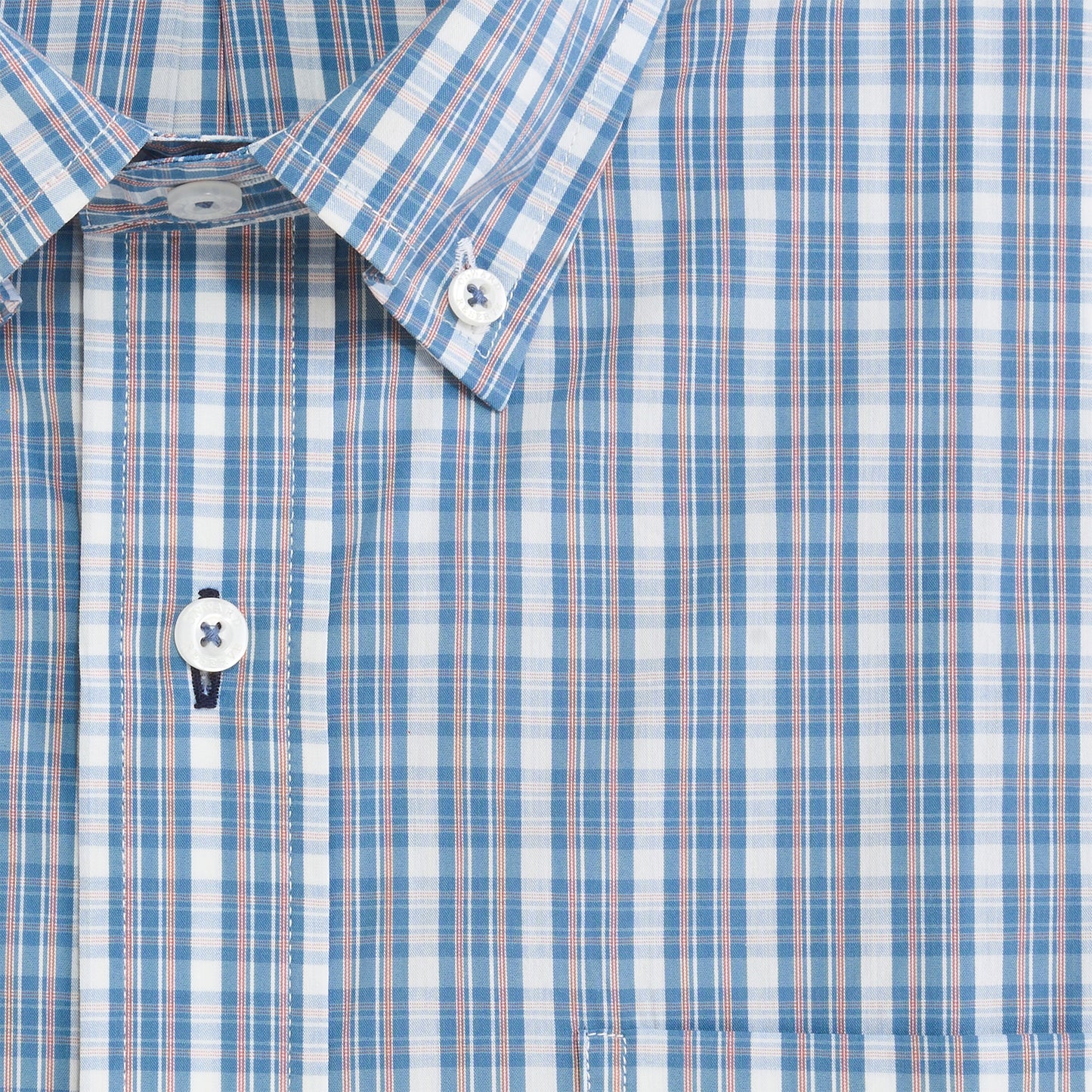 Chalmers Classic Fit Quad Shirt - Captains Blue