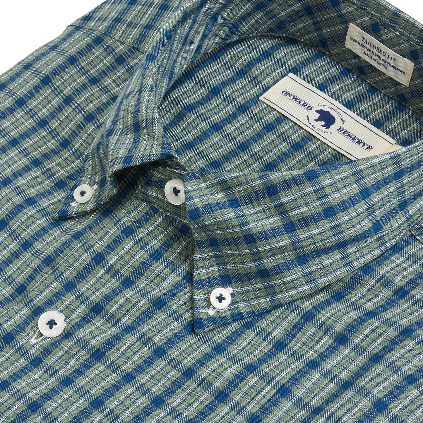 Lockwood Tailored Fit Brushed Performance Twill - Hedge