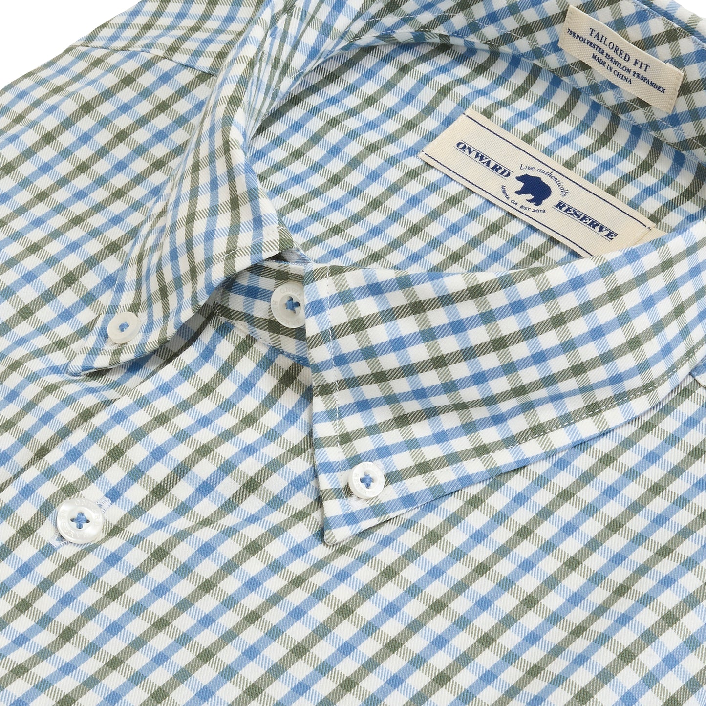 Wentworth Tailored Fit Brushed Performance Twill - Skyride