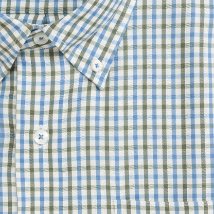 Wentworth Tailored Fit Brushed Performance Twill - Skyride