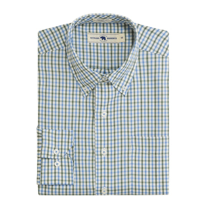 Wentworth Tailored Fit Brushed Performance Twill - Skyride