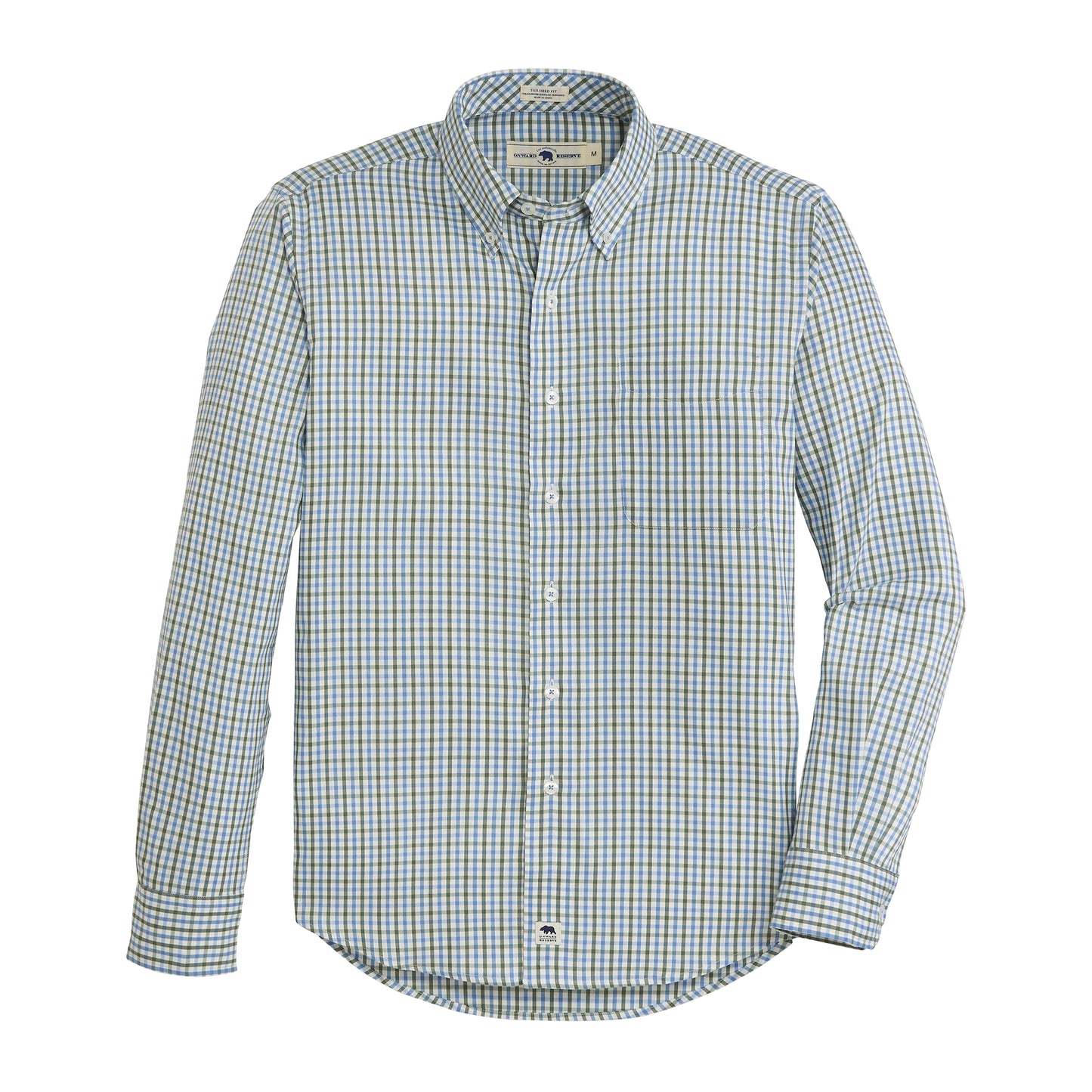 Wentworth Tailored Fit Brushed Performance Twill - Skyride