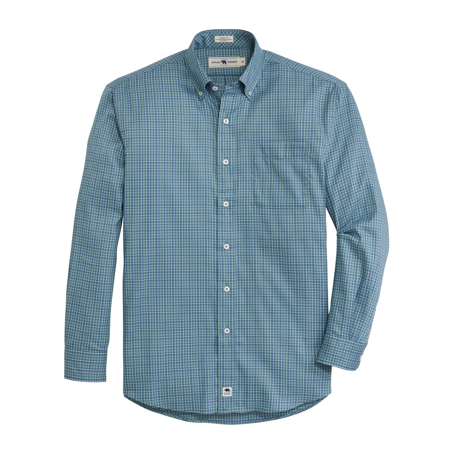 Dock Classic Fit Brushed Performance Twill - Surf