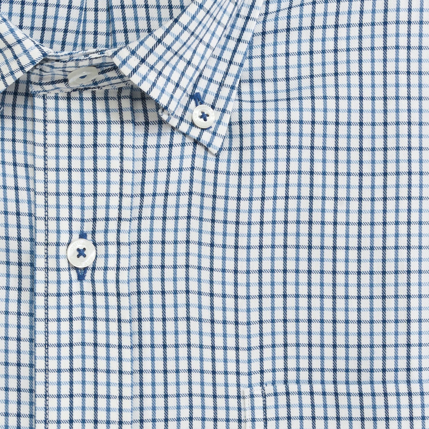 Calhoun Classic Fit Brushed Performance Twill - Ensign Blue