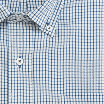 Calhoun Classic Fit Brushed Performance Twill - Ensign Blue