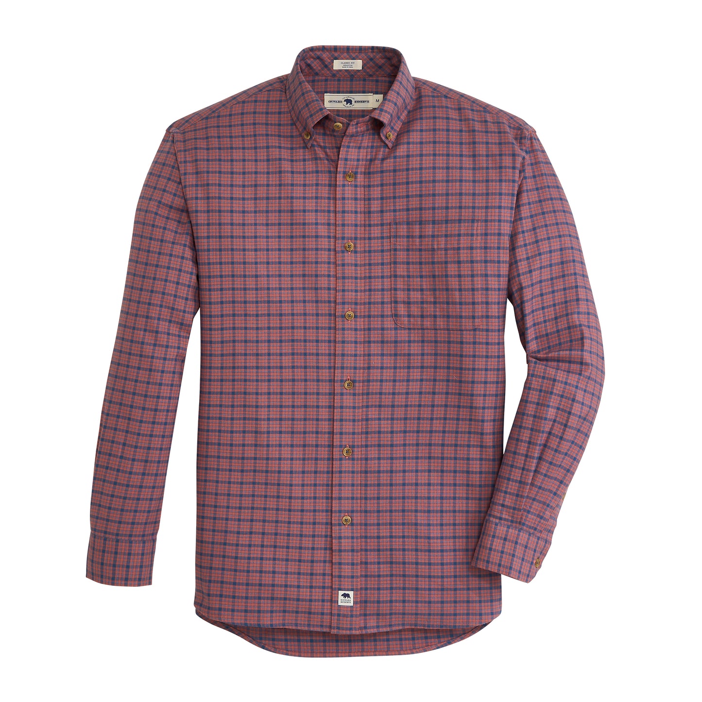 Meeting Featherweight Flannel - Withered Rose