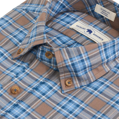 Adgers Featherweight Flannel - Walnut
