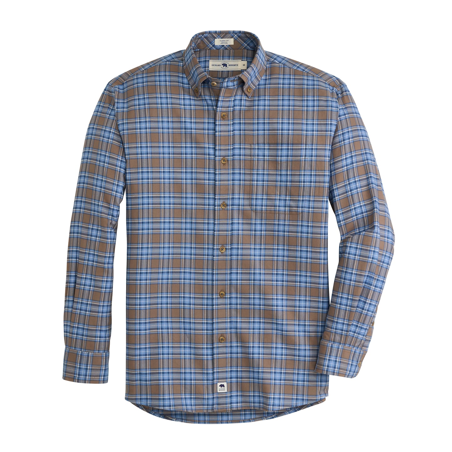 Adgers Featherweight Flannel - Walnut