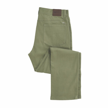 Classic Five Pocket Pant - Oil Green