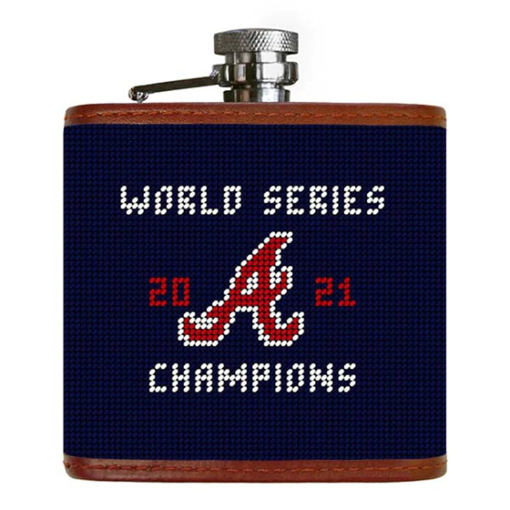 Atlanta Braves World Series Flask