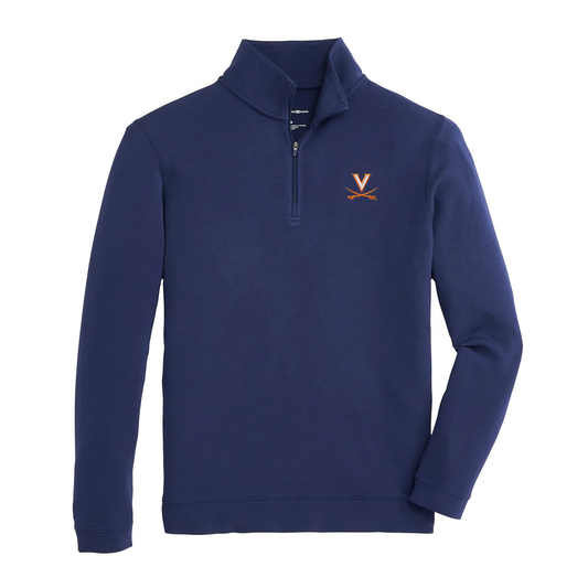 Virginia V Yeager Performance Pullover - Naval Academy
