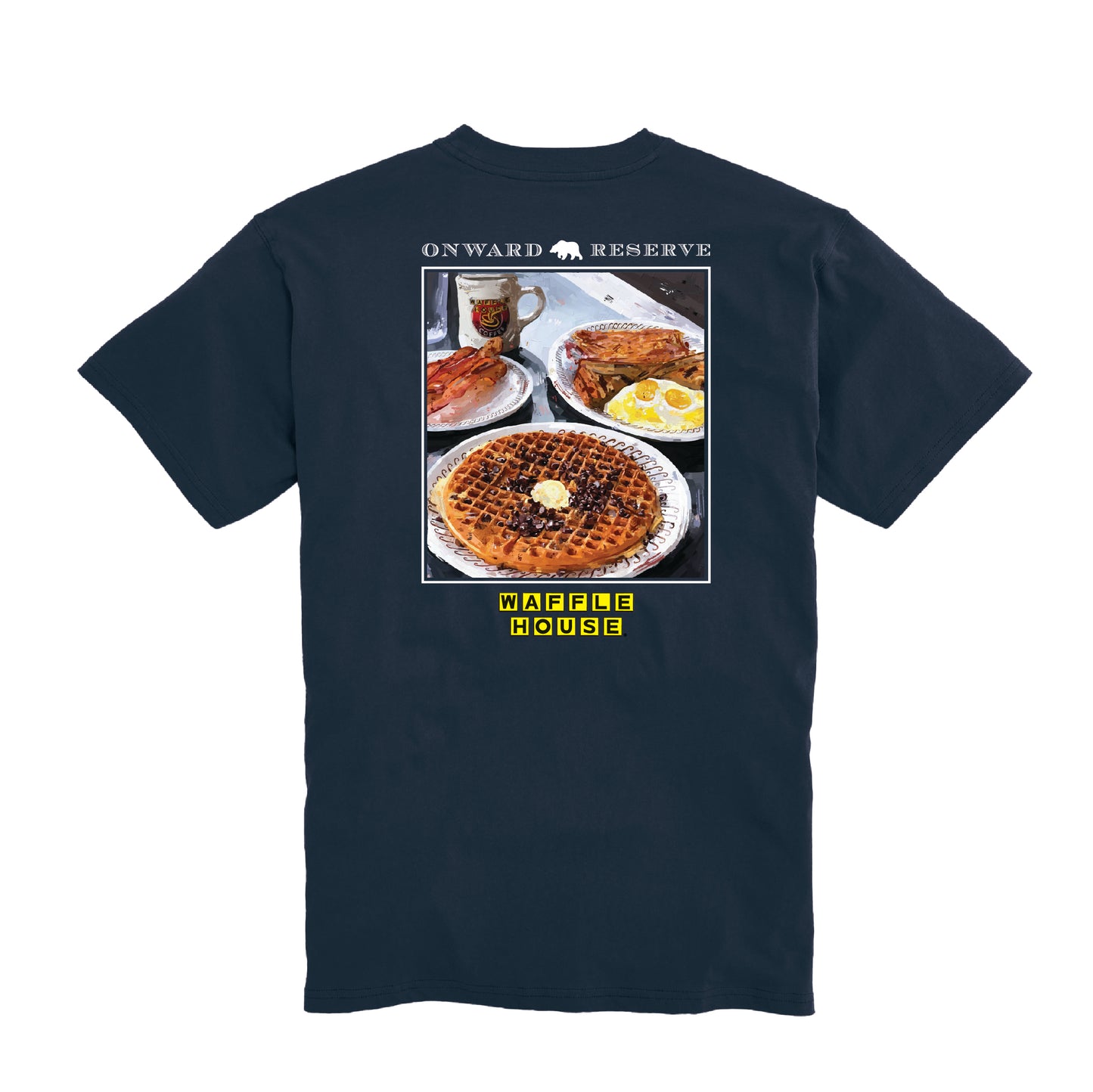 Waffle House All Star Special Tee- Dark Denim