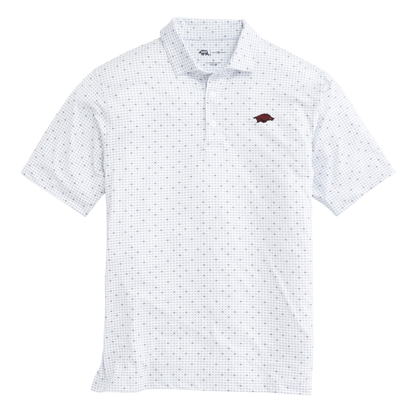 Arkansas Tour Logo Printed Performance Polo