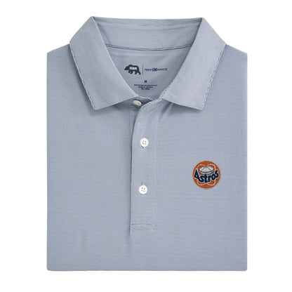 Houston Astros Cooperstown Hairline Stripe Performance Polo