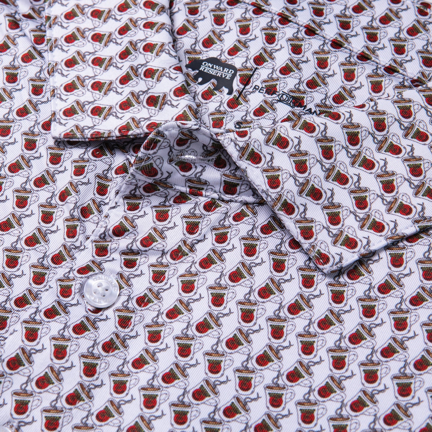 Waffle House Classic Blend Printed Performance Polo