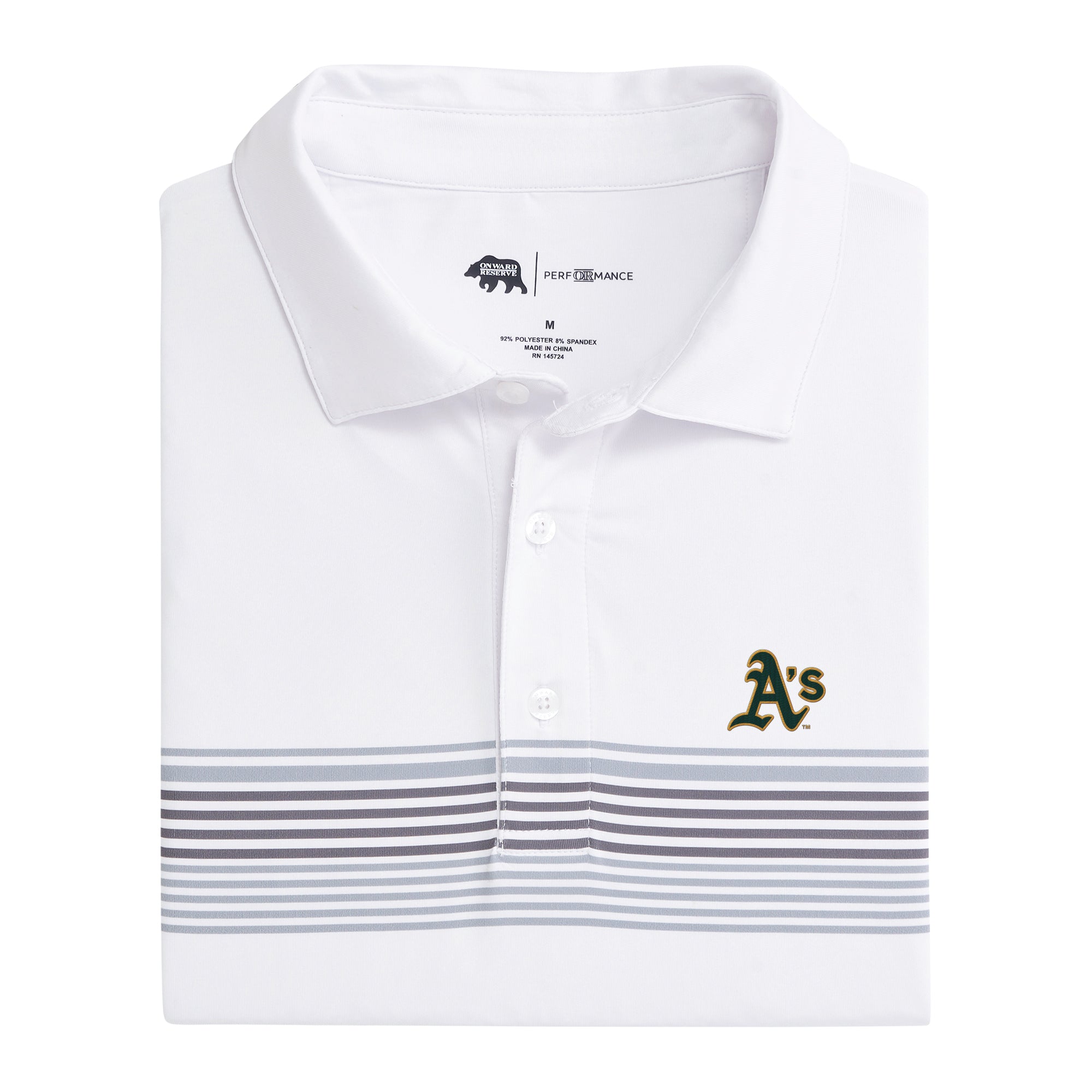 Oakland a's 2024 polo shirt