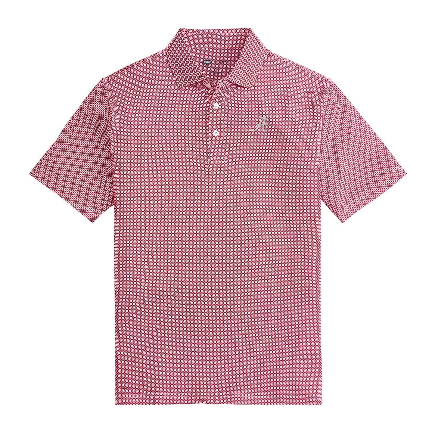 Alabama Scope Printed Performance Polo - Crimson