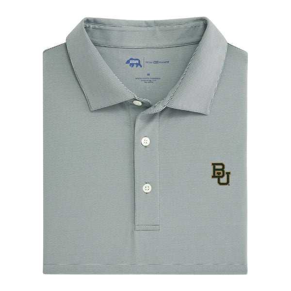 Baylor University Hairline Stripe Performance Polo Onward Reserve